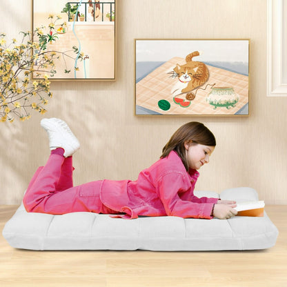 Pliable Chaise de Méditation Canapé-Lit avec 14 Positions Réglables - Dimensions 54,5 x 54,5 x 56 cm - Disponible en 12 Couleurs
