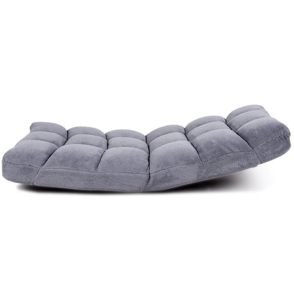 Pliable Chaise de Méditation Canapé-Lit avec 14 Positions Réglables - Dimensions 54,5 x 54,5 x 56 cm - Disponible en 12 Couleurs