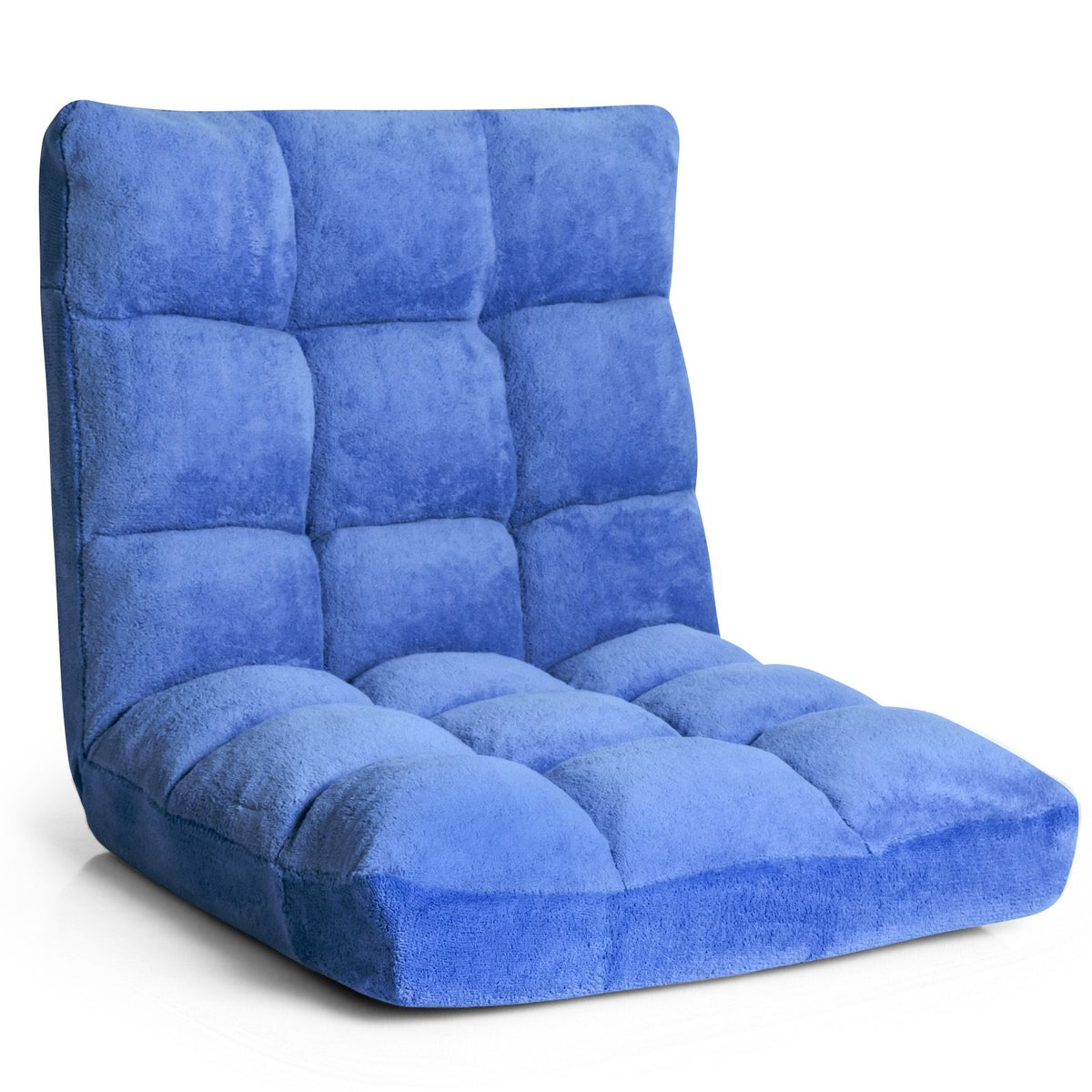 Pliable Chaise de Méditation Canapé-Lit avec 14 Positions Réglables - Dimensions 54,5 x 54,5 x 56 cm - Disponible en 12 Couleurs