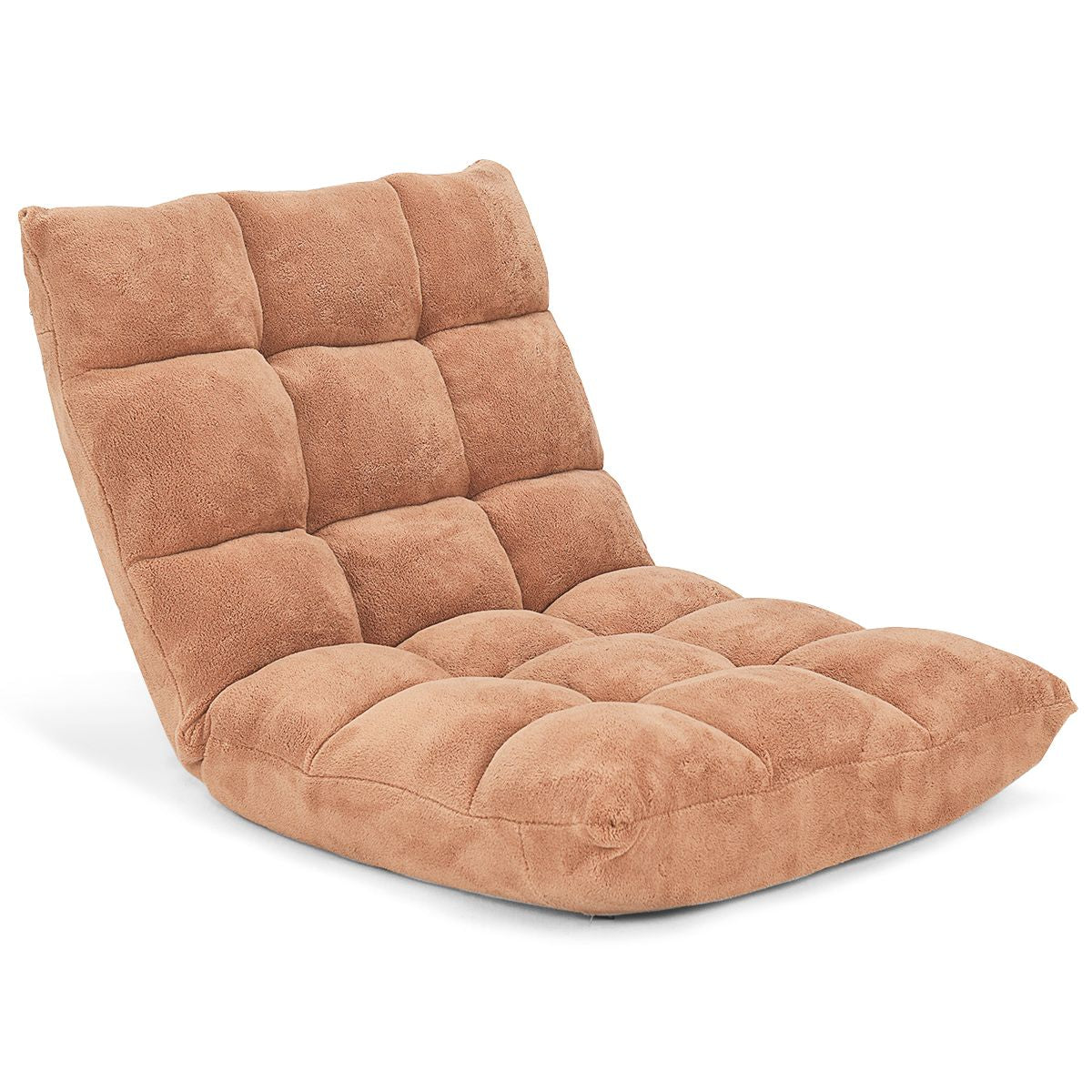 Pliable Chaise de Méditation Canapé-Lit avec 14 Positions Réglables - Dimensions 54,5 x 54,5 x 56 cm - Disponible en 12 Couleurs