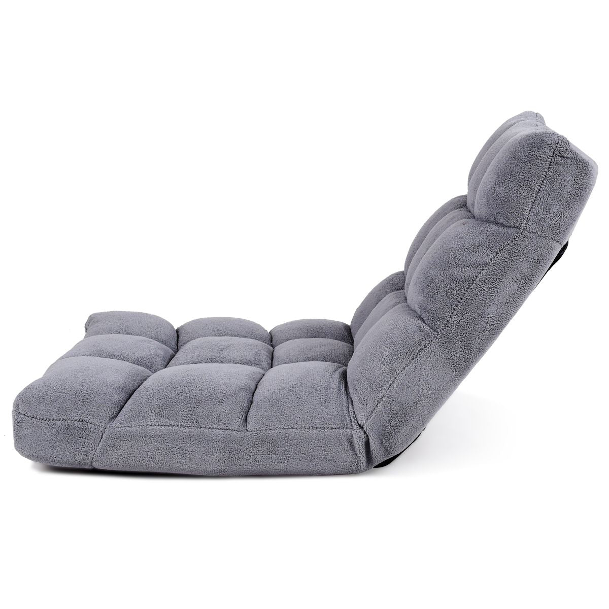 Pliable Chaise de Méditation Canapé-Lit avec 14 Positions Réglables - Dimensions 54,5 x 54,5 x 56 cm - Disponible en 12 Couleurs